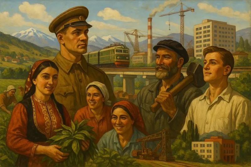 Советская Грузия: экономика, наука, культура и общество в 1921–1991 годах